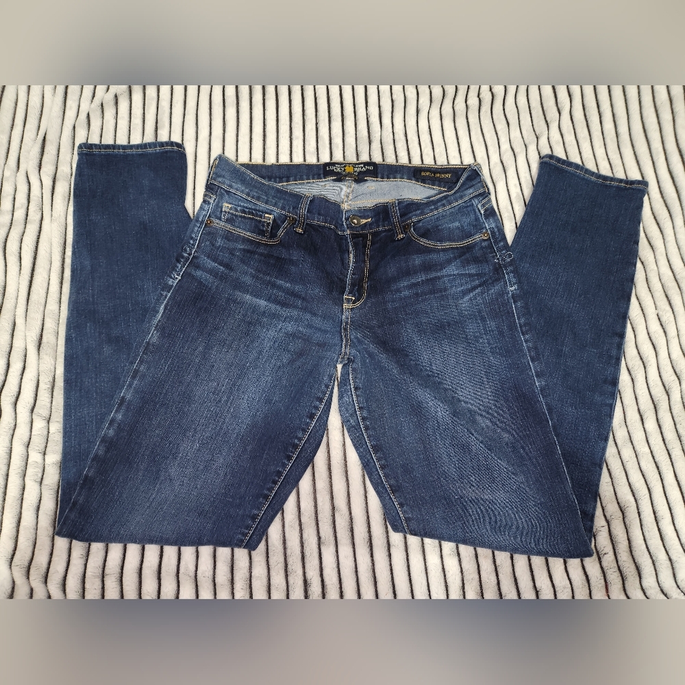 Lucky Brand Sofia Skinny Jeans Sz 6/28 Regular